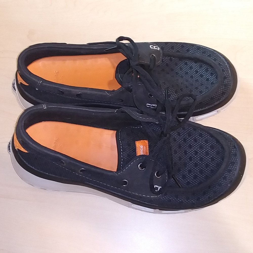 Soft Science Men's Shoes black and orange colorway